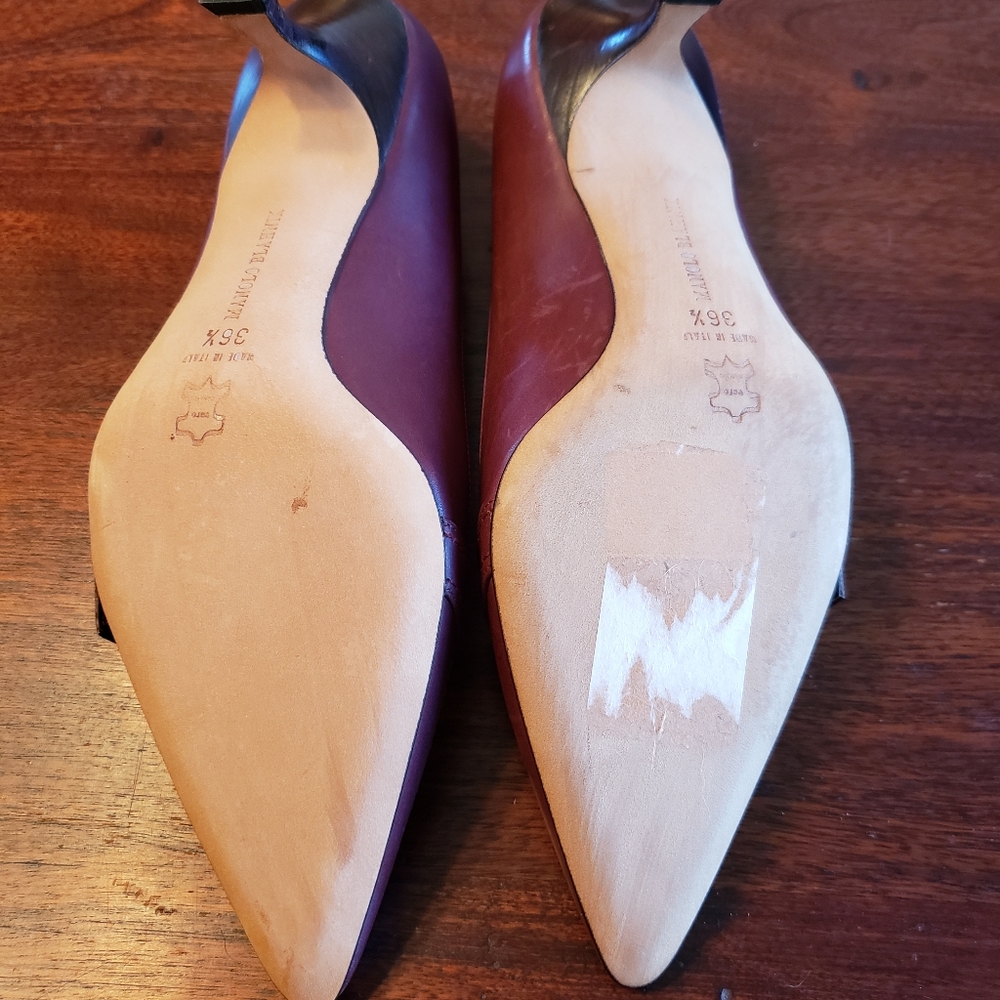 Manolo Blahnik heels size 6 (36.5) - Picture 4 of 4